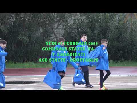 27-02-2023  T.  ESORDIENTI  ASD STATTE - GROTTAGLIE