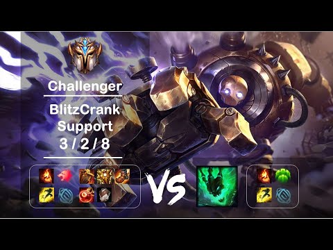 KR Challenger Support BlitzCrank vs Thresh Ep.1920
