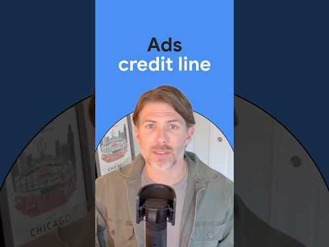 Video Thumbnail: Get a Google Ads credit line #googleads  #googleadstips #googleadsbilling