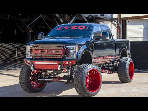 FIRST TRUCK on 28x16s and 42" Tires To BURNOUT In The WORLD CRAIG! His 2nd 2017 F-250 THIS YEAR!