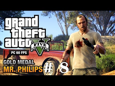 Grand Theft Auto 5 Gameplay Walkthrough Part 8 | MR. PHILIPS | Campaign Mission 8 (GTA 5)