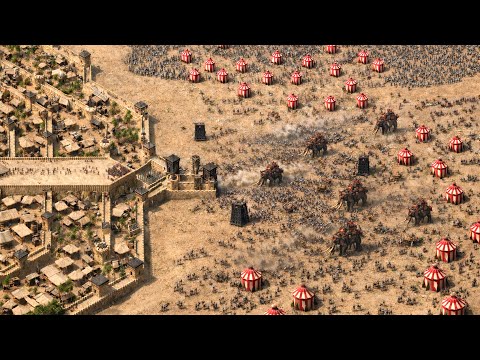 The Siege of MINAS TIRITH - Stronghold Crusader Definitive Edition