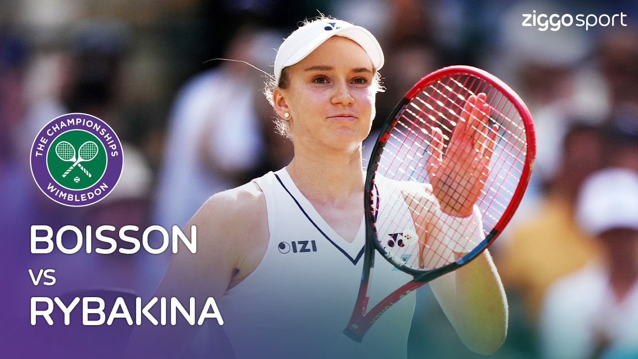 HEERLIJKE POT TUSSEN FAVORIET RYBAKINA EN BOISSON!!🎾🤩 | Boisson vs Rybakina | Wimbledon 2026