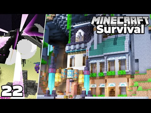 fWhip - Let's Play Minecraft Survival : New City Building and Dragon Fight!