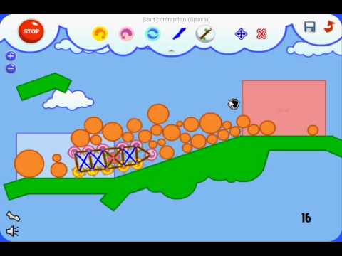 Fantastic Contraption Complete Walkthrough Levels 1-21