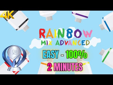 RAINBOW MIX ADVANCED - Platine en 2 minutes - PS5 100% [4k60 FR]