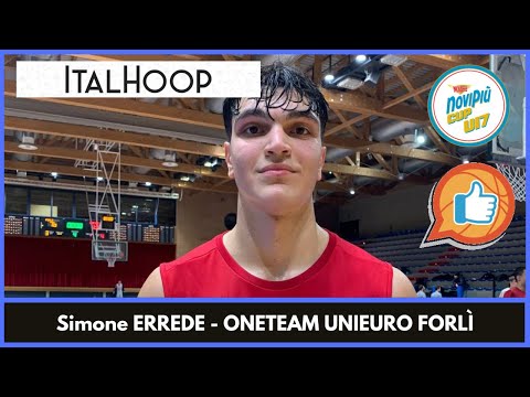 Simone Errede - OneTeam Forlì - NoviPiù Cup U17 T. Bella Italia Village