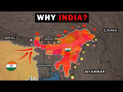 Why This Part Is India? | History of North East India