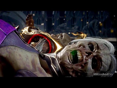 MORTAL KOMBAT 11 AFTERMATH Shang Tsung Kills Shao Kahn & Sindel Scene MK11