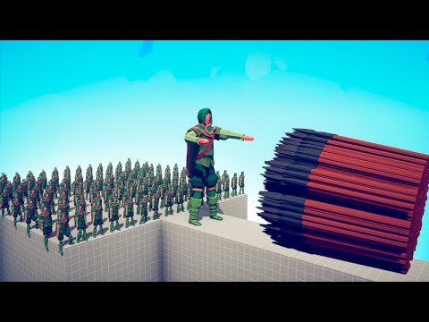100x ROBIN HOOD + GIANT vs EVERY GOD   TABS  Totally Accurate Battle Simulator 2024