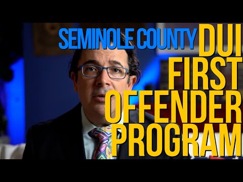DUI First Offender Program (Seminole County)