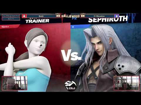 Hællæwood - Winners Semis - Nexie (Wii Fit Trainer) vs  R | Whoophee (Sephiroth)