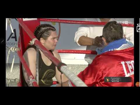 Титульный бой  за пояс EВU Елена " Спартанская" Медведенко (UKR) VS  Джамила Гонтарук (DLG)