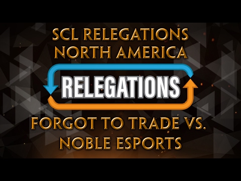 SMITE Console League Season 4 Relegations (NA) - Forgot to Trade vs. Noble Esports