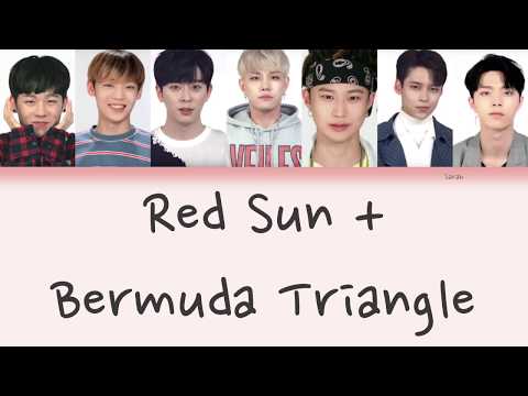 Unit Blue Boys (The Unit) - Bermuda Triangle + Red Sun {Han/Rom/Eng Color Coded Lyrics}
