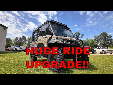 BETTER RIDE!! With a Can-Am Defender Shock Upgrade FOX QS3 Shocks | Thumper Fab
