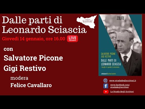 "Dalle parti di Leonardo Sciascia", presentazione del libro di Picone e Restivo