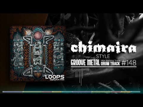 Groove Metal Drum Track / Chimaira Style / 90 bpm