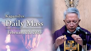 February 22 2023  Ash Wednesday  Kapamilya Daily M