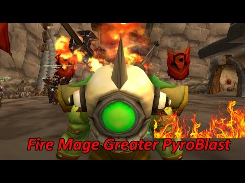 Fire Mage Greater Pyroblast Minitage 1v2 1Mil+ Pyros (Legion 110 PvP)
