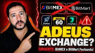URGENTE: 2 Exchanges Vão FECHAR! (+ Denet Perto do TGE e Alerta na Honeygain)