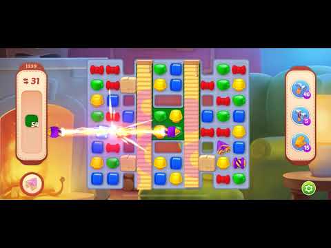 [Gameplay] Homescapes - Level 1339 (No Boosters)