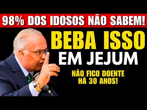 Drink this on an empty stomach to live longer and increase longevity | Dr. Lair Ribeiro