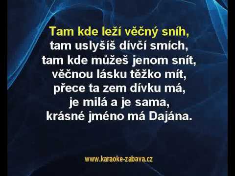 Dajána - Milan Chladil Karaoke tip