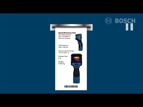Bosch Thermal Camera GTC 12V-450-13
