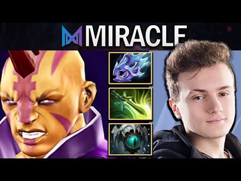 Anti-Mage Dota 2 Gameplay Nigma.Miracle with 29 Kills and Moon Shard - TI12