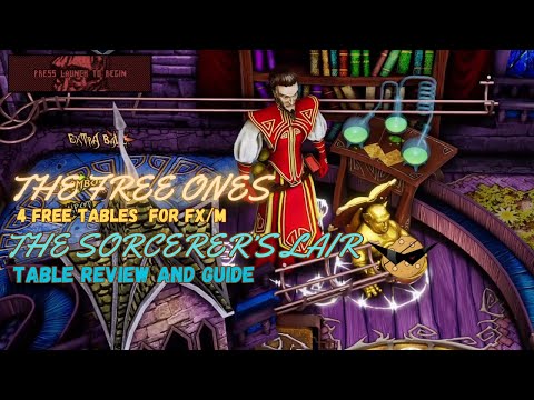Sorcerer's Lair Review | The Free Ones pt1 | Pinball FX Review and Table Guide