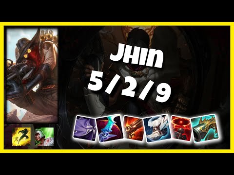 Jhin vs Ezreal BR Challenger BOT (5/2/9) Gameplay Replay - Patch 10.23