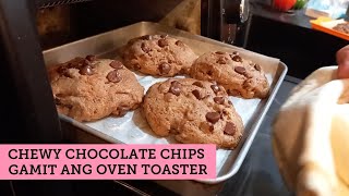 CHEWY DARK CHOCOLATE CHIP COOKIES GAMIT ANG OVEN TOASTER