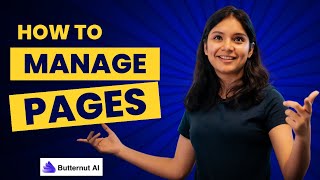 How to Manage Pages