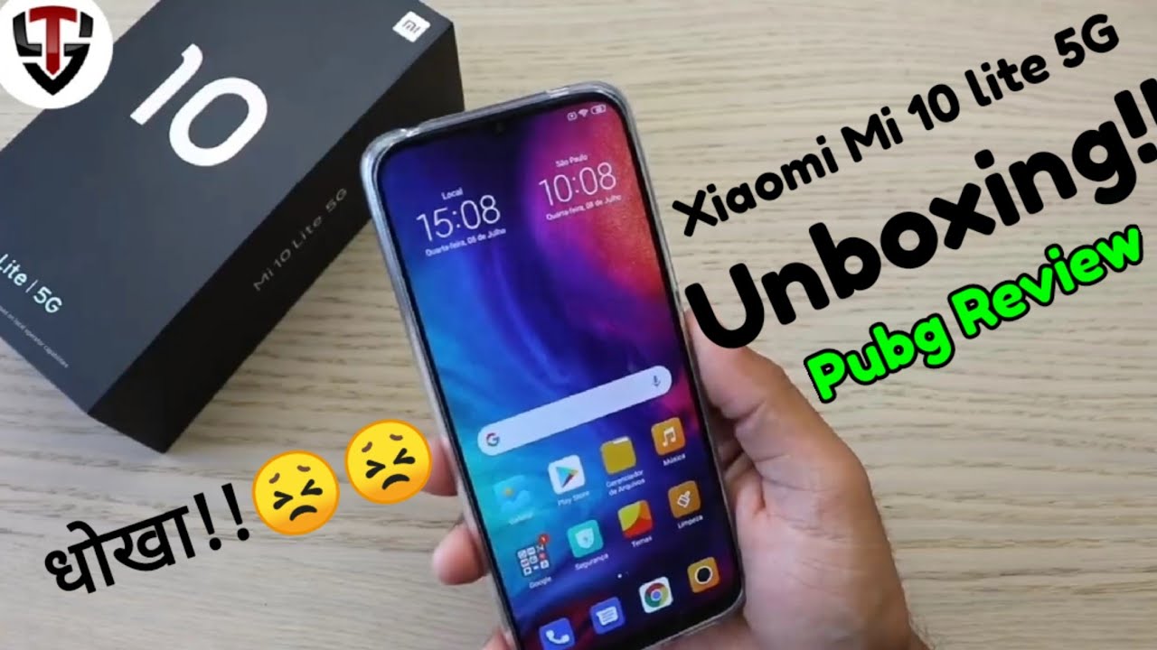 Xiaomi mi 10 lite 5G global variant Unboxing and review Hindi