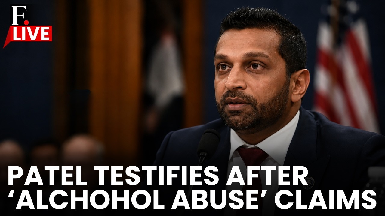 US Senate Hearing LIVE | FBI Director Kash Patel Testifies Amid ‘Alcohol Abuse’ Allegations