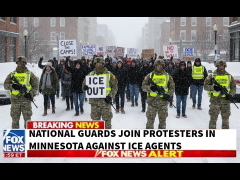 SHOCKING! National Guards JOIN Protesters in Minnesota to PROTEST Against ICE Shooting!