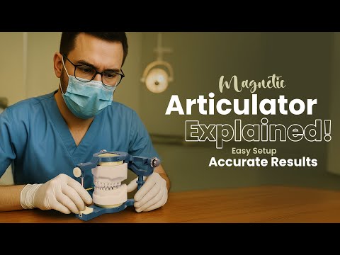 How to Use Jinguang Adjustable Magnetic Articulator | Step-by-Step Guide for Dentists
