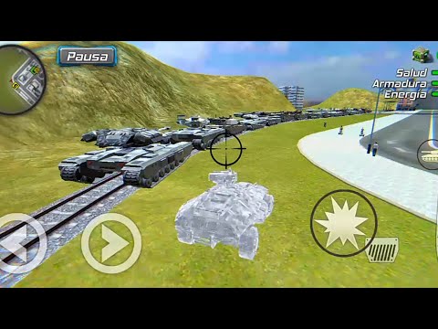 Twenty Tanks VS Train || Rope Frog Ninja Hero