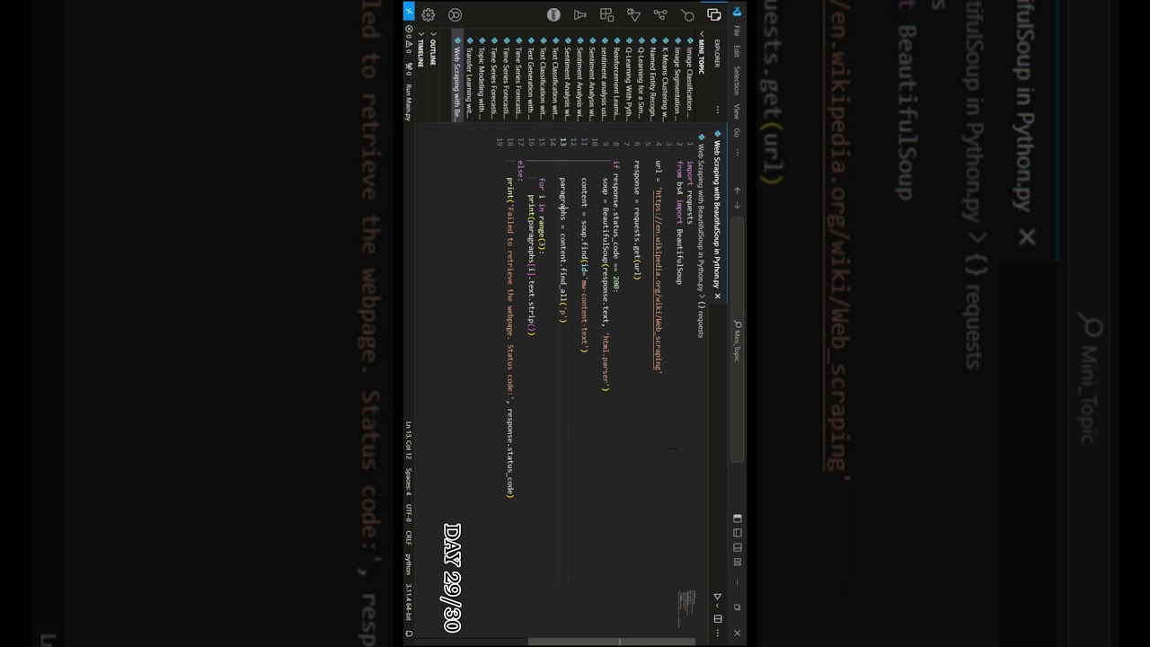 Web Scraping with BeautifulSoup in Python | @brave_santhosh