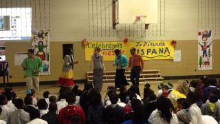preview picture of video 'Ms  Lattimore, Ms  Collins, Mrs  Parkinson, & Mr  Say Hispanic Heritage Month Capitol Heights Elemen'