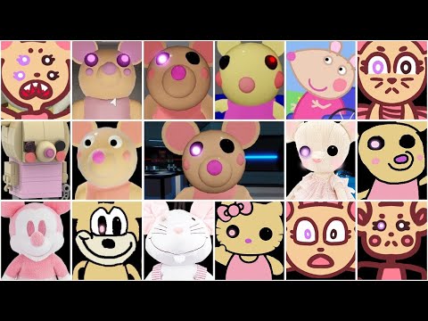 Roblox Piggy MANDY MOUSE ALL JUMPSCARES But Reverse