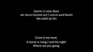 Seemann lyrics german english Rammstein