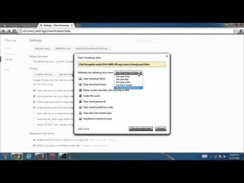 How to Clear Cookies and Cache in Google Chrome