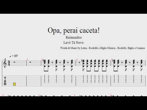 Opa ! Peraí, Caceta - Raimundos