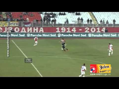 JSL 2014/15: 14.Kolo: Vojvodina - Čukarički 1:2 (0:1)