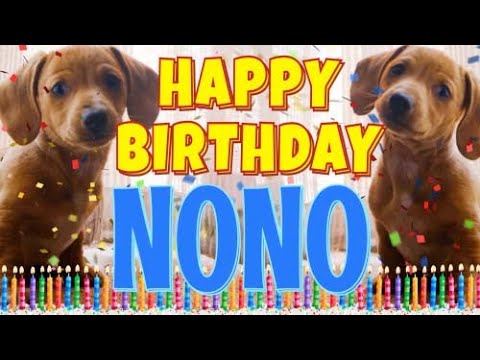 Happy Birthday Nono! ( Funny Talking Dogs ) What Is Free On My Birthday