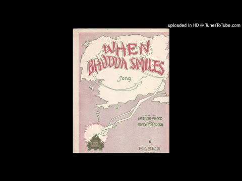 Willy Metschke - When Buddha smiles - 1923 foxtrot