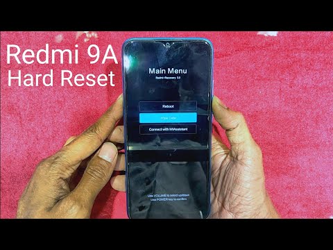 Redmi 9A Hard Reset || Pattern Unlock 2021 / How to Reset Redmi 9A