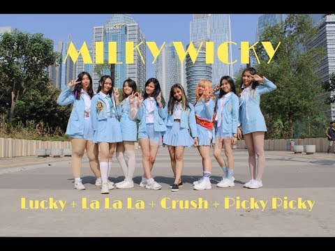 [190721] Milky Wicky Dance Cover Weki Meki (위키미키) – Lucky + La La La + Crush + Picky Picky